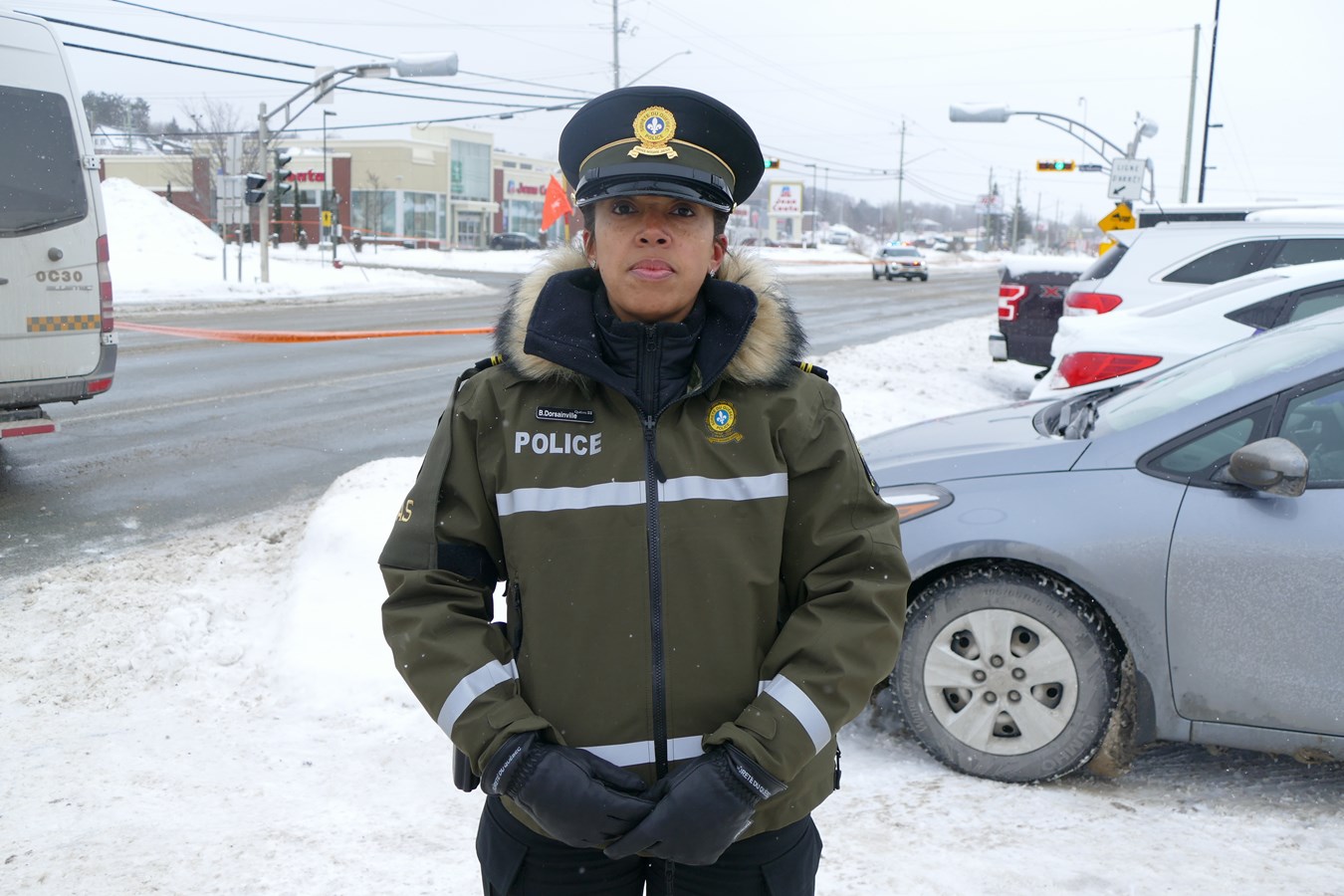 Béatrice Dorsainville, porte-parole de la Sûreté du Québec