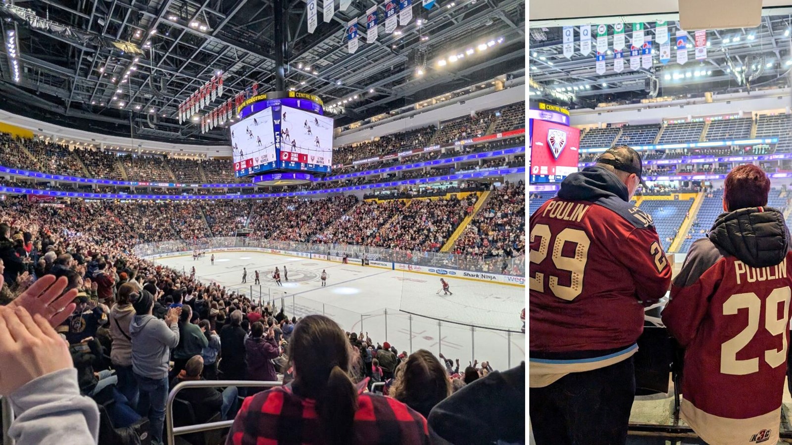C'est devant une salle comble de 18 259 spectateurs, au Centre Vidéotron de Québec, que s'est déroulée la rencontre.