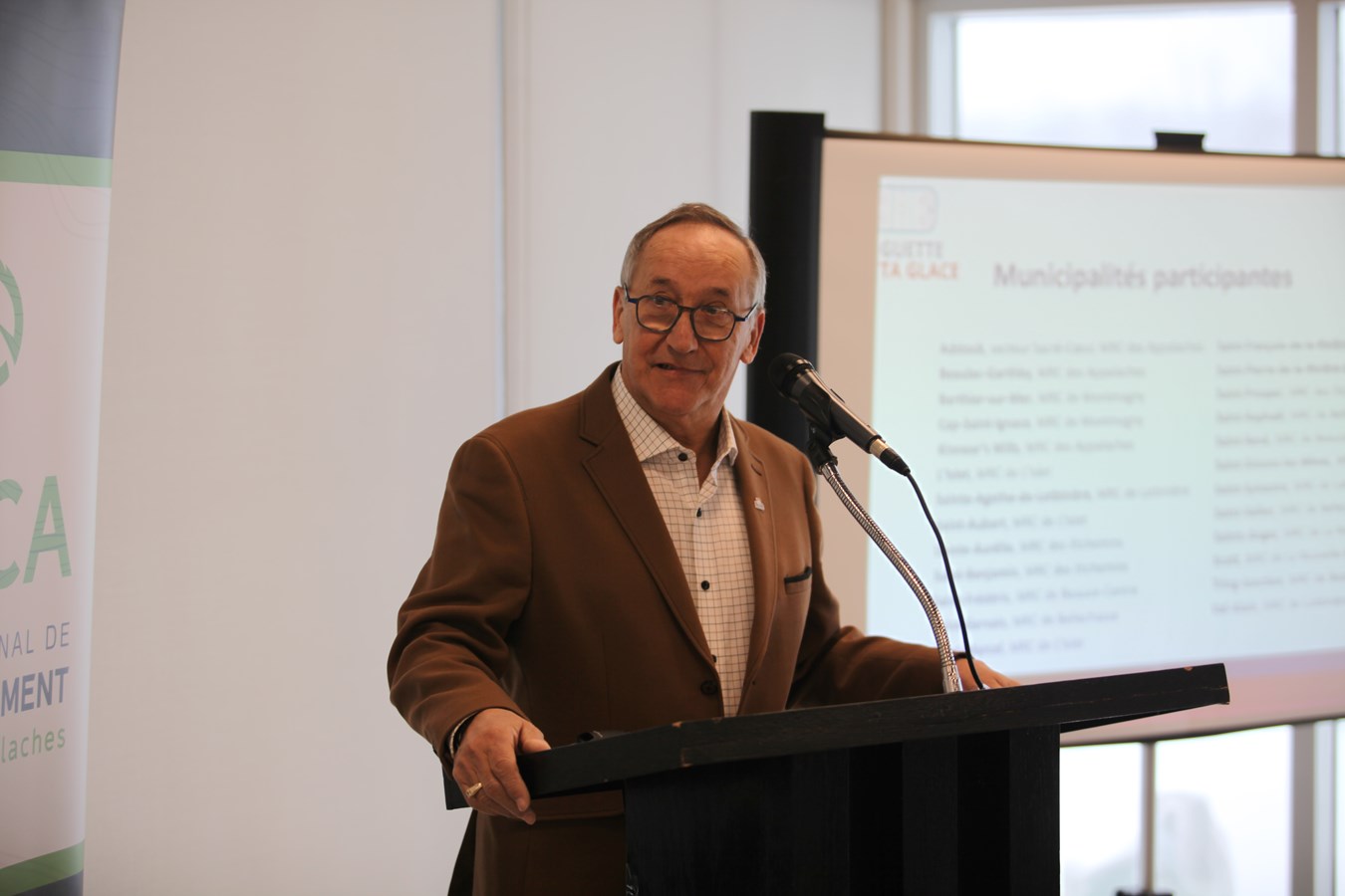Clément Marcoux, maire de Scott
