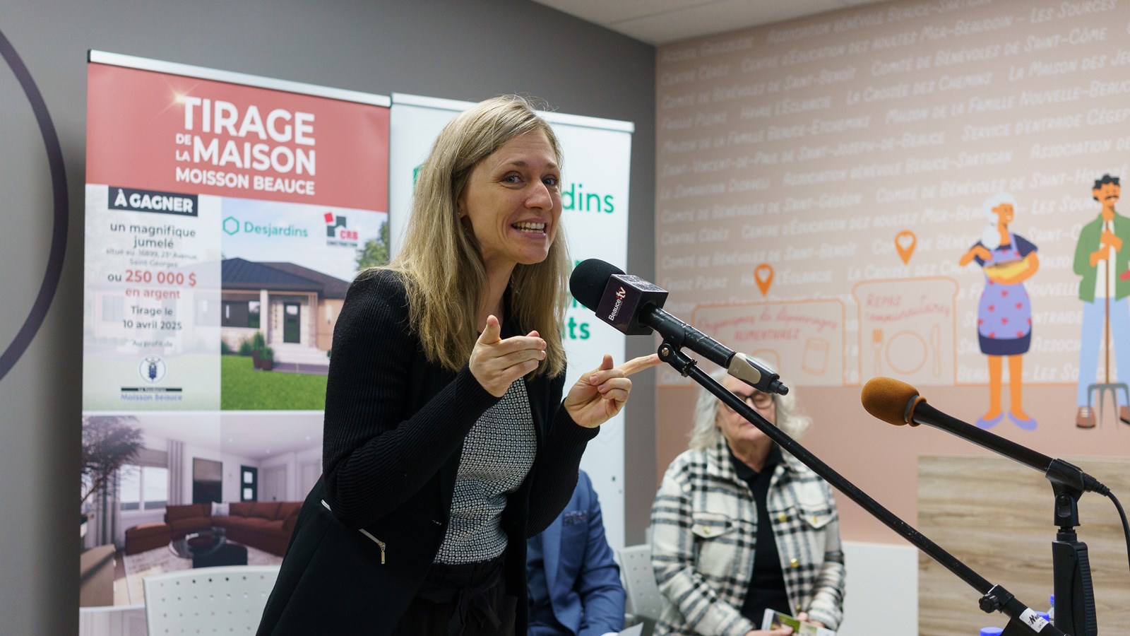 Marie Champagne, directrice générale de Moisson Beauce