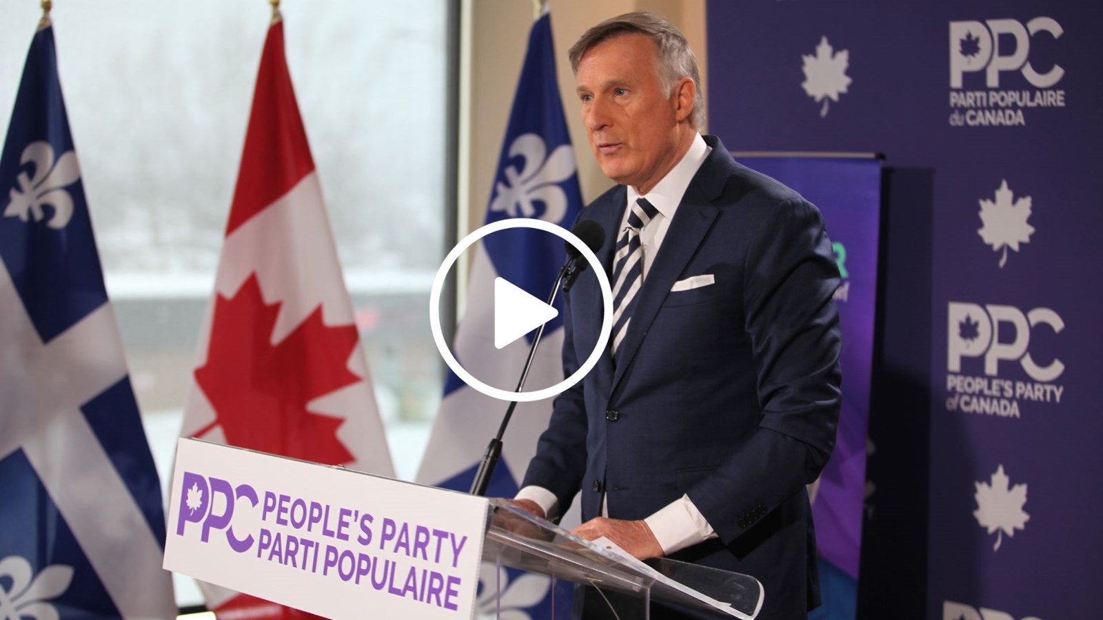 Pour une 3e fois, Maxime Bernier tentera de reprendre son poste de député fédéral de Beauce, après deux défaites subies en 2019 et 2021.