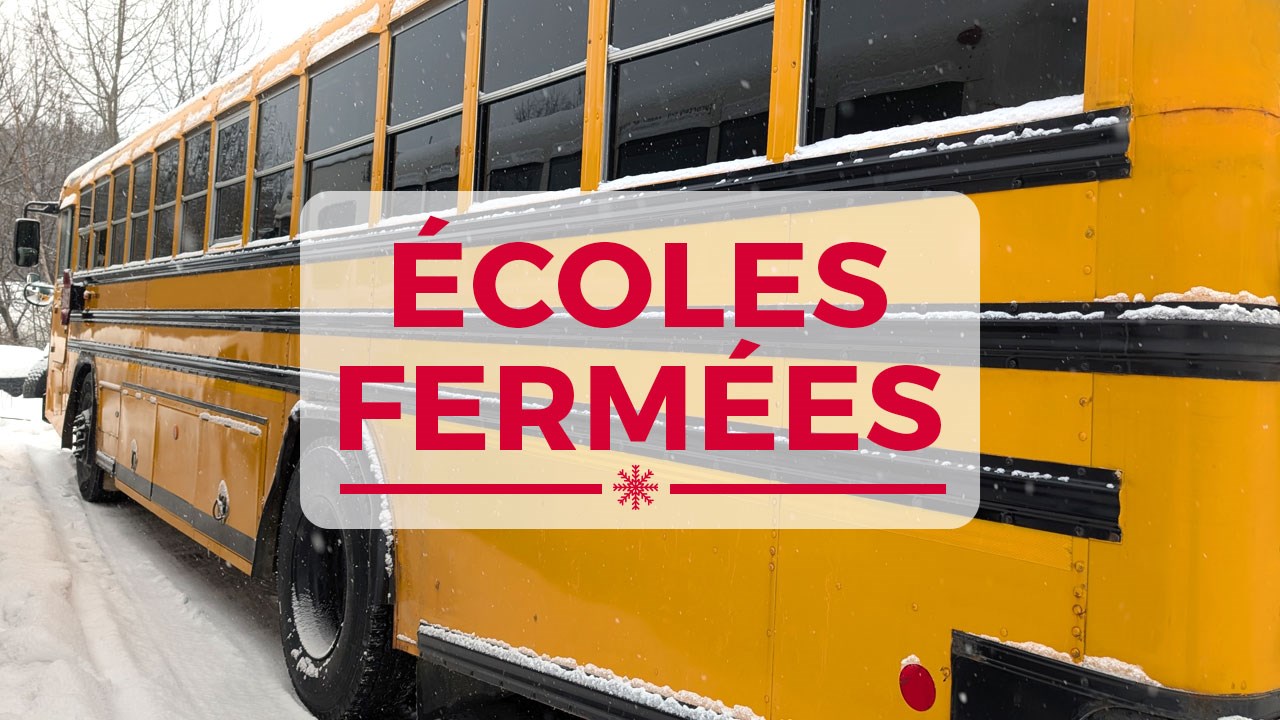 Tempête hivernale: pas de cours ce soir au CSSBE