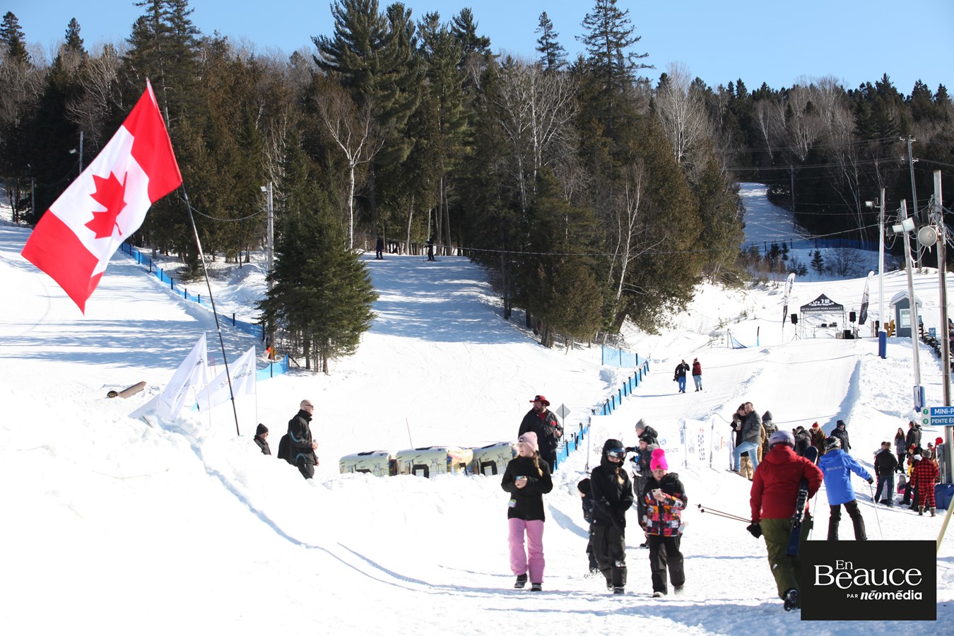 Les Beaucerons jouent les cabochons au centre de ski de Saint-Georges
