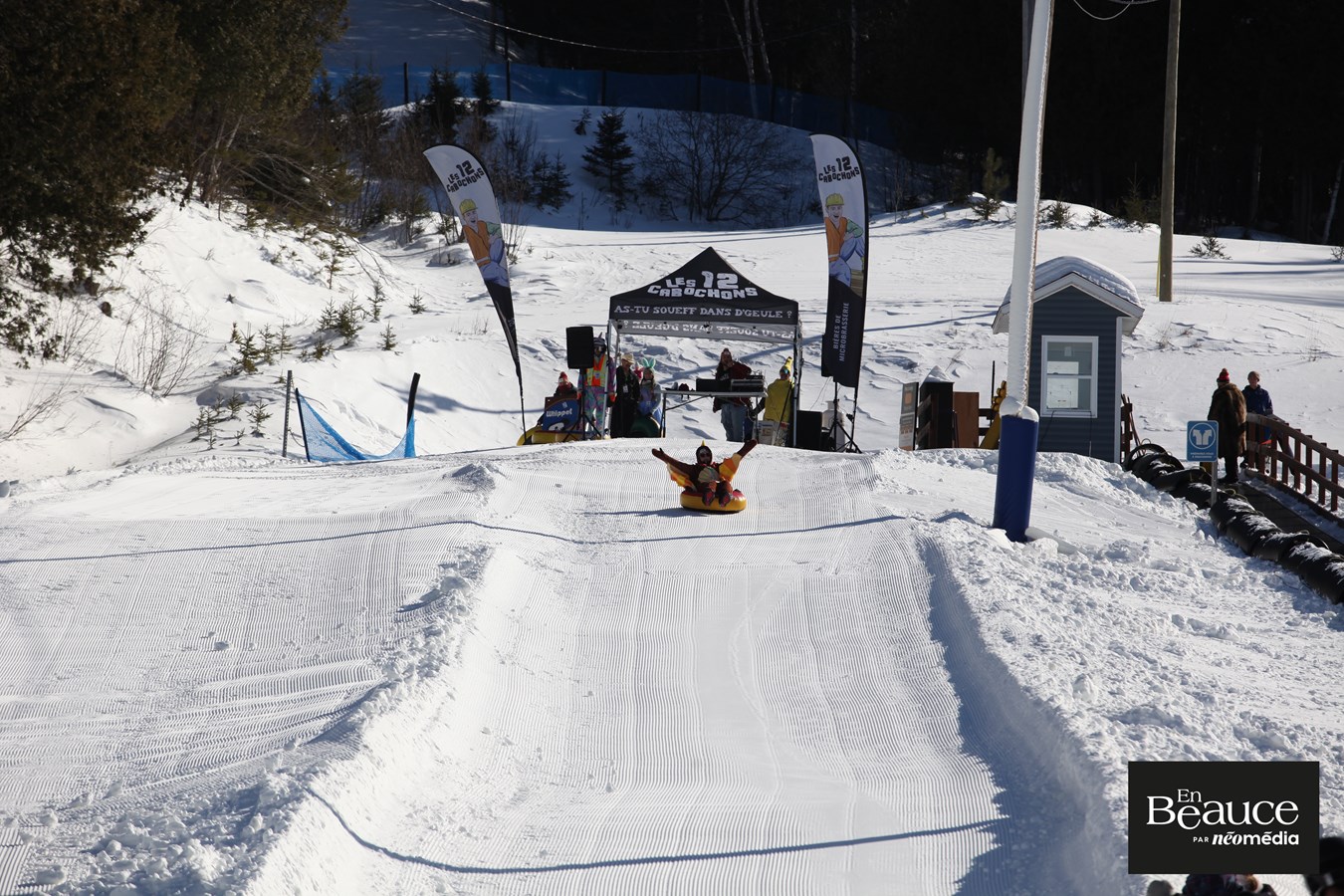 Les Beaucerons jouent les cabochons au centre de ski de Saint-Georges