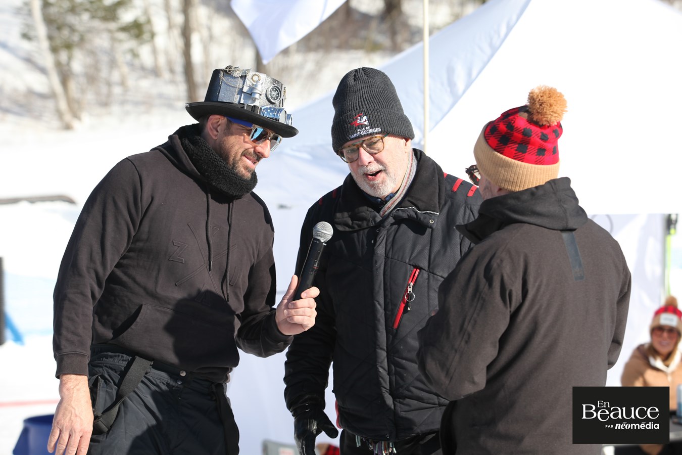 Les Beaucerons jouent les cabochons au centre de ski de Saint-Georges