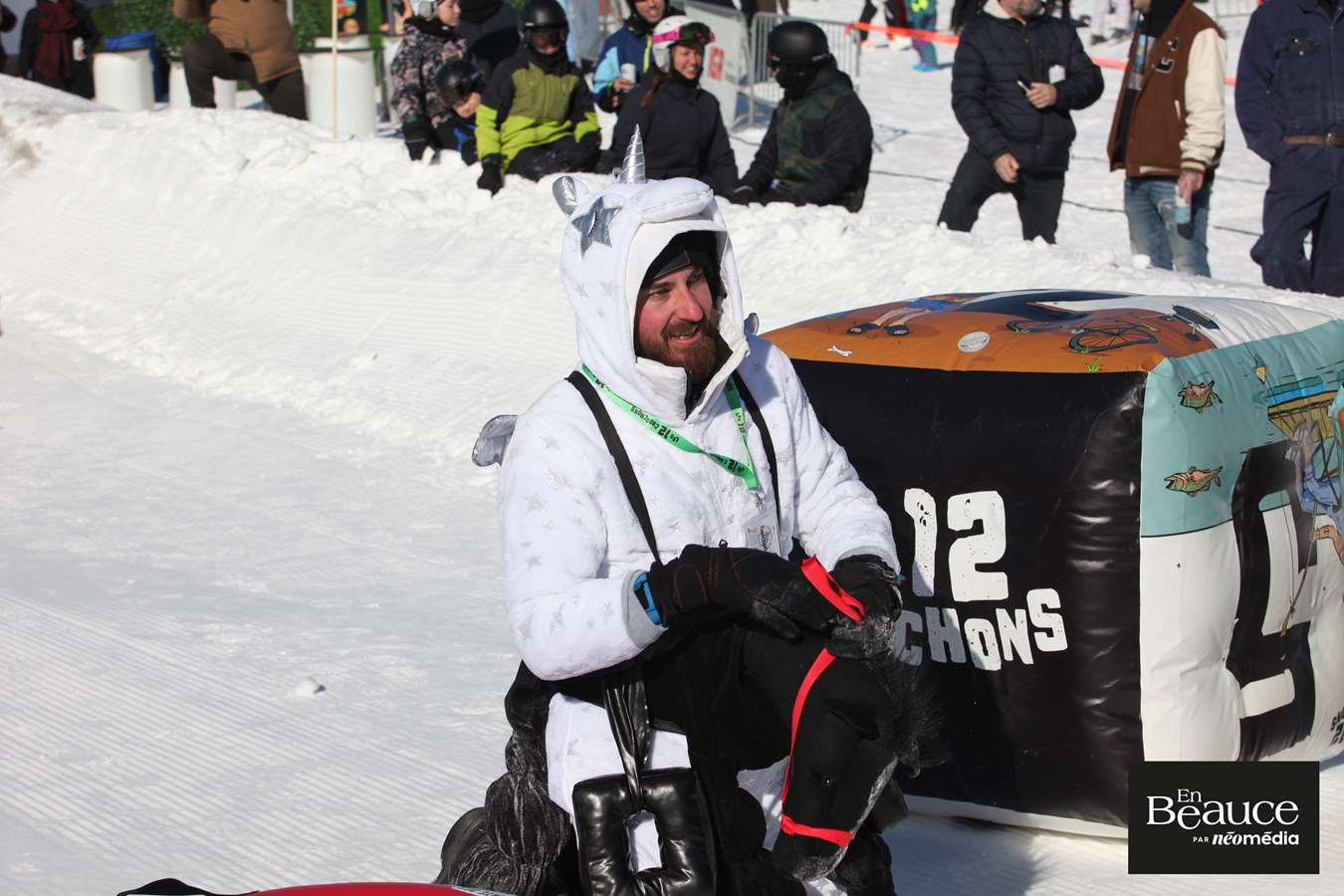 Les Beaucerons jouent les cabochons au centre de ski de Saint-Georges