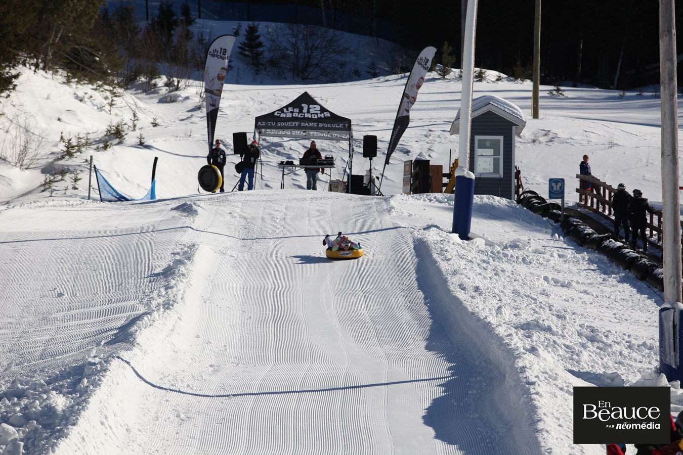 Les Beaucerons jouent les cabochons au centre de ski de Saint-Georges