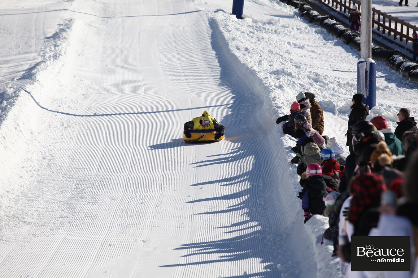 Les Beaucerons jouent les cabochons au centre de ski de Saint-Georges