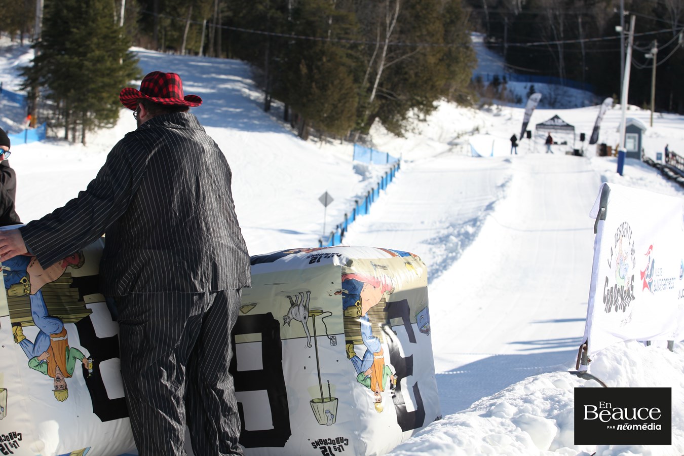 Les Beaucerons jouent les cabochons au centre de ski de Saint-Georges