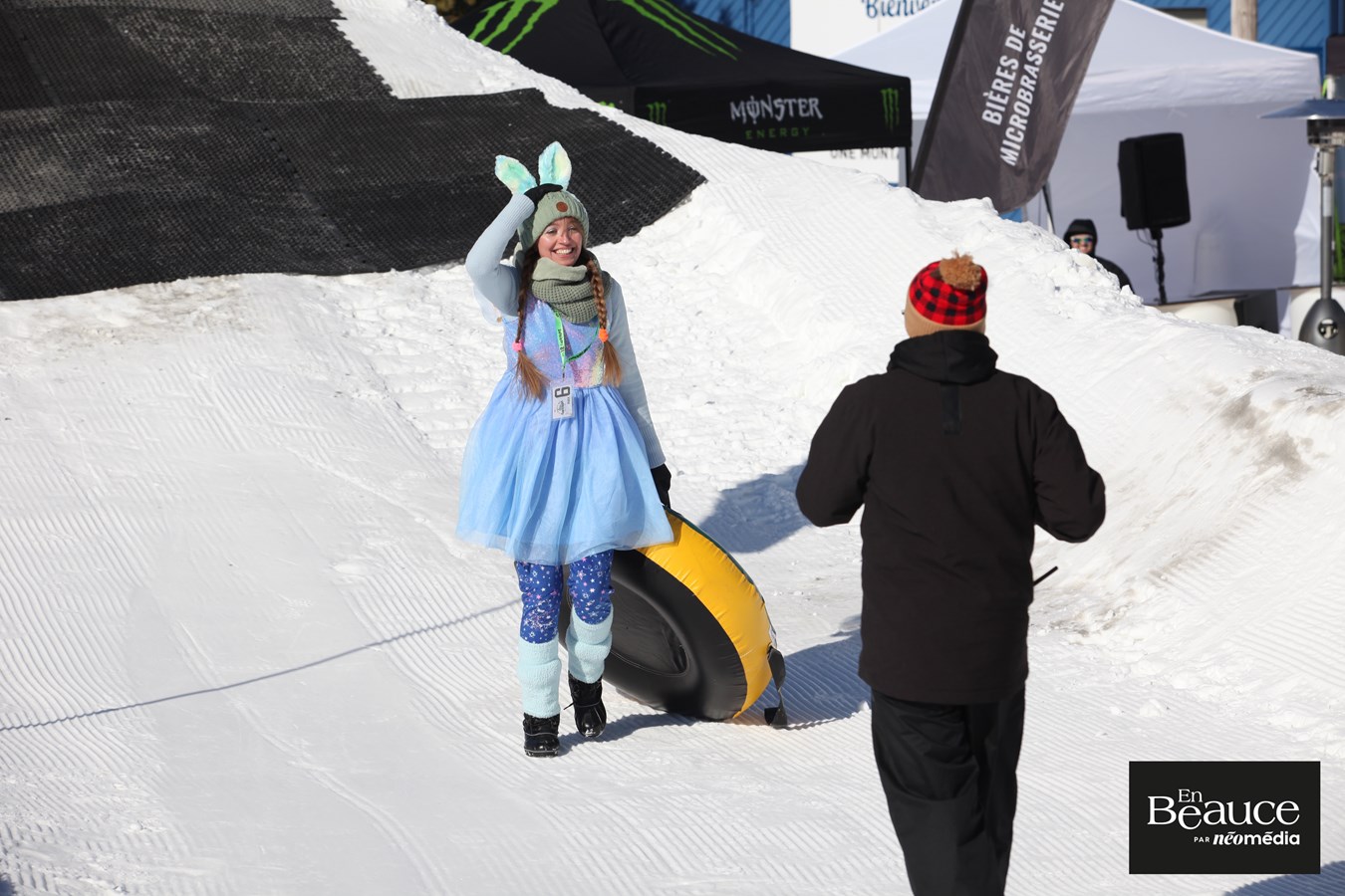 Les Beaucerons jouent les cabochons au centre de ski de Saint-Georges