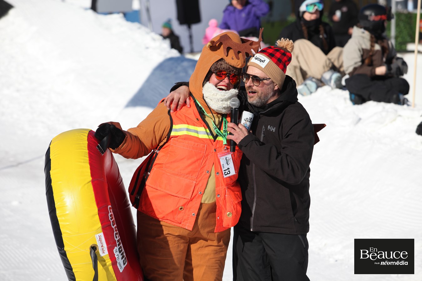 Les Beaucerons jouent les cabochons au centre de ski de Saint-Georges