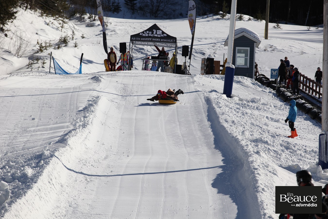Les Beaucerons jouent les cabochons au centre de ski de Saint-Georges