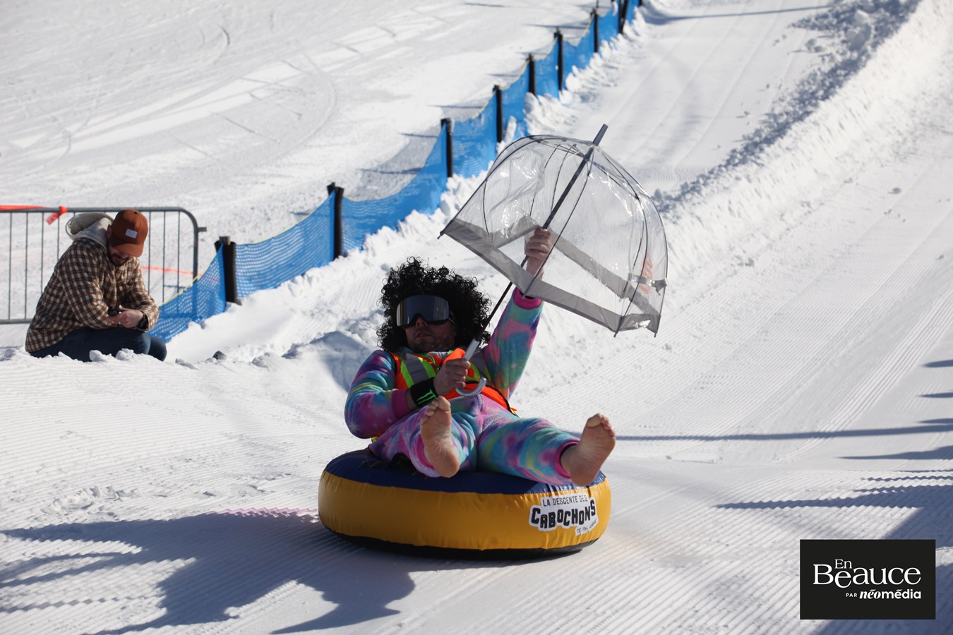 Les Beaucerons jouent les cabochons au centre de ski de Saint-Georges