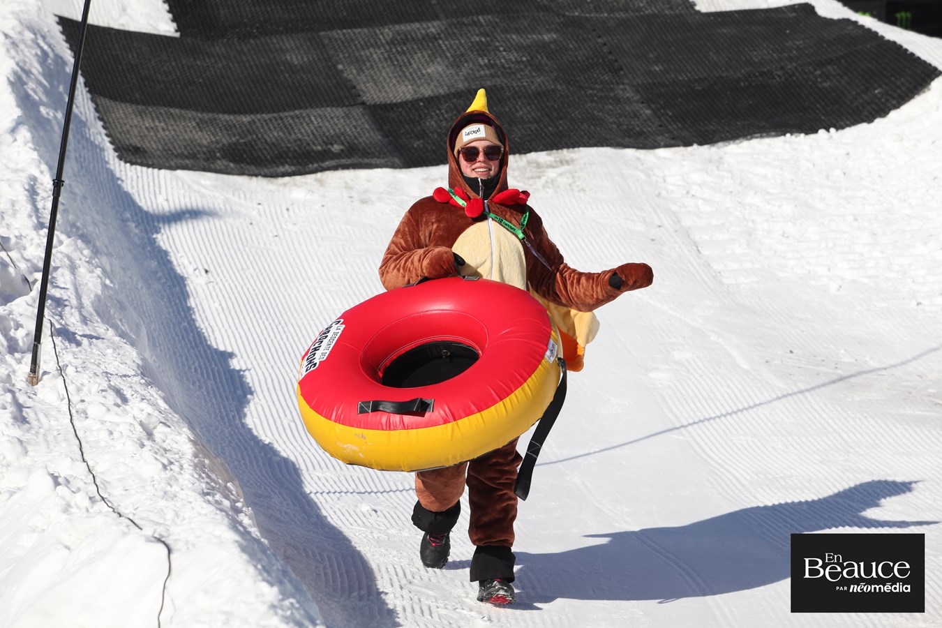 Les Beaucerons jouent les cabochons au centre de ski de Saint-Georges