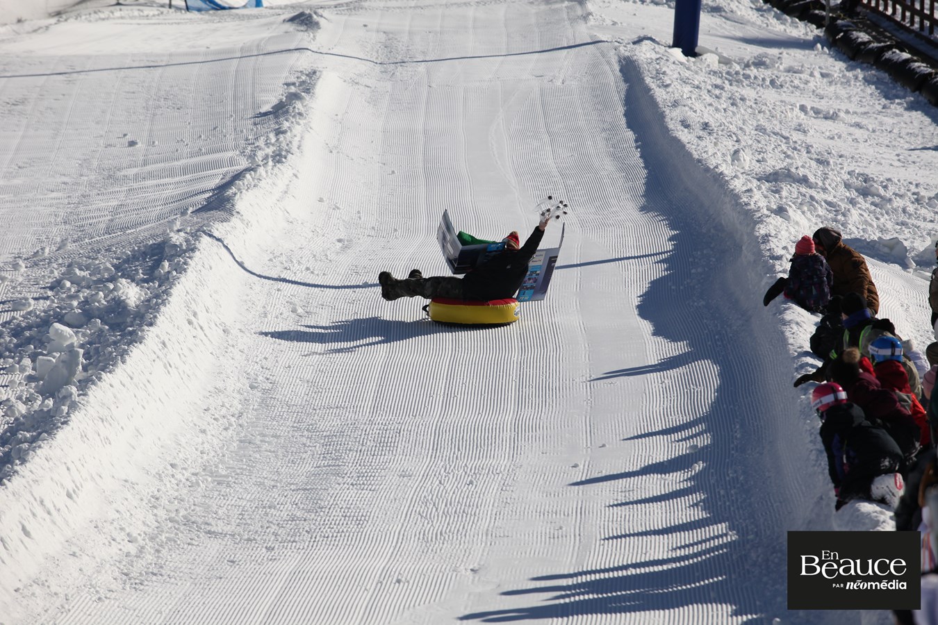 Les Beaucerons jouent les cabochons au centre de ski de Saint-Georges