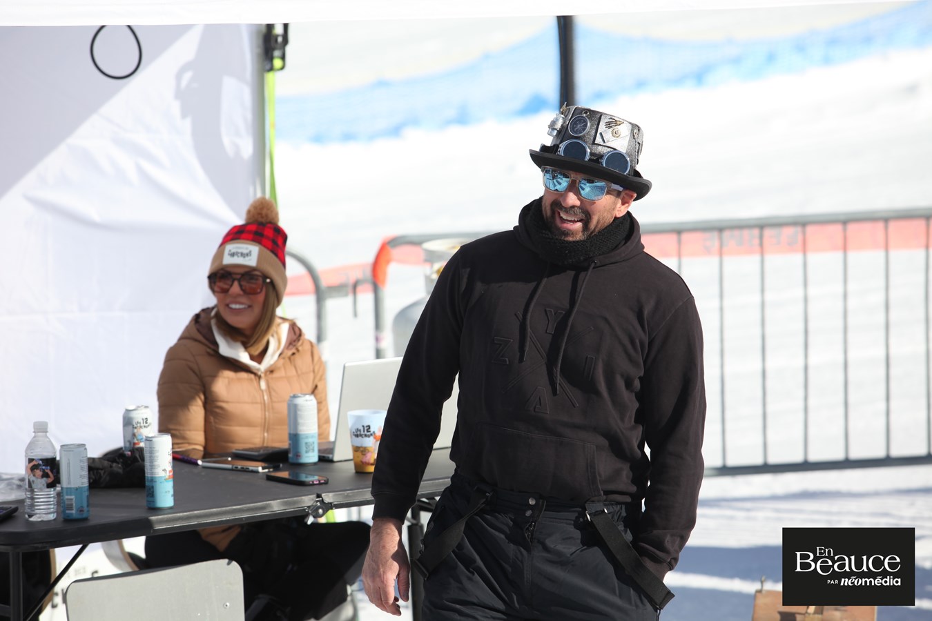 Les Beaucerons jouent les cabochons au centre de ski de Saint-Georges