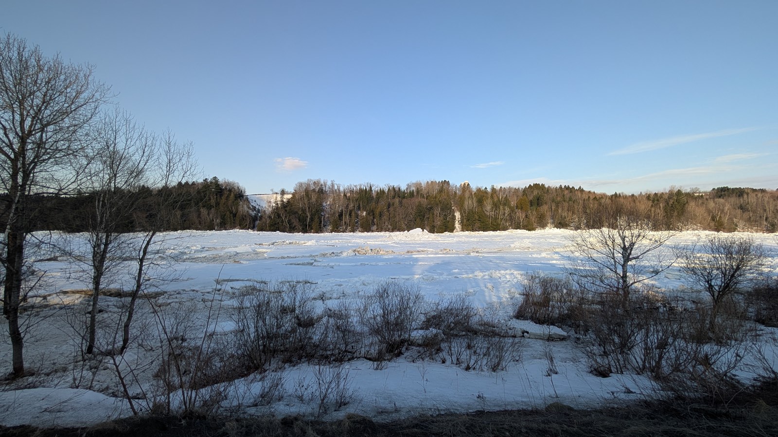 Rivière Chaudière: inondations et mouvements de glaces en ce dimanche
