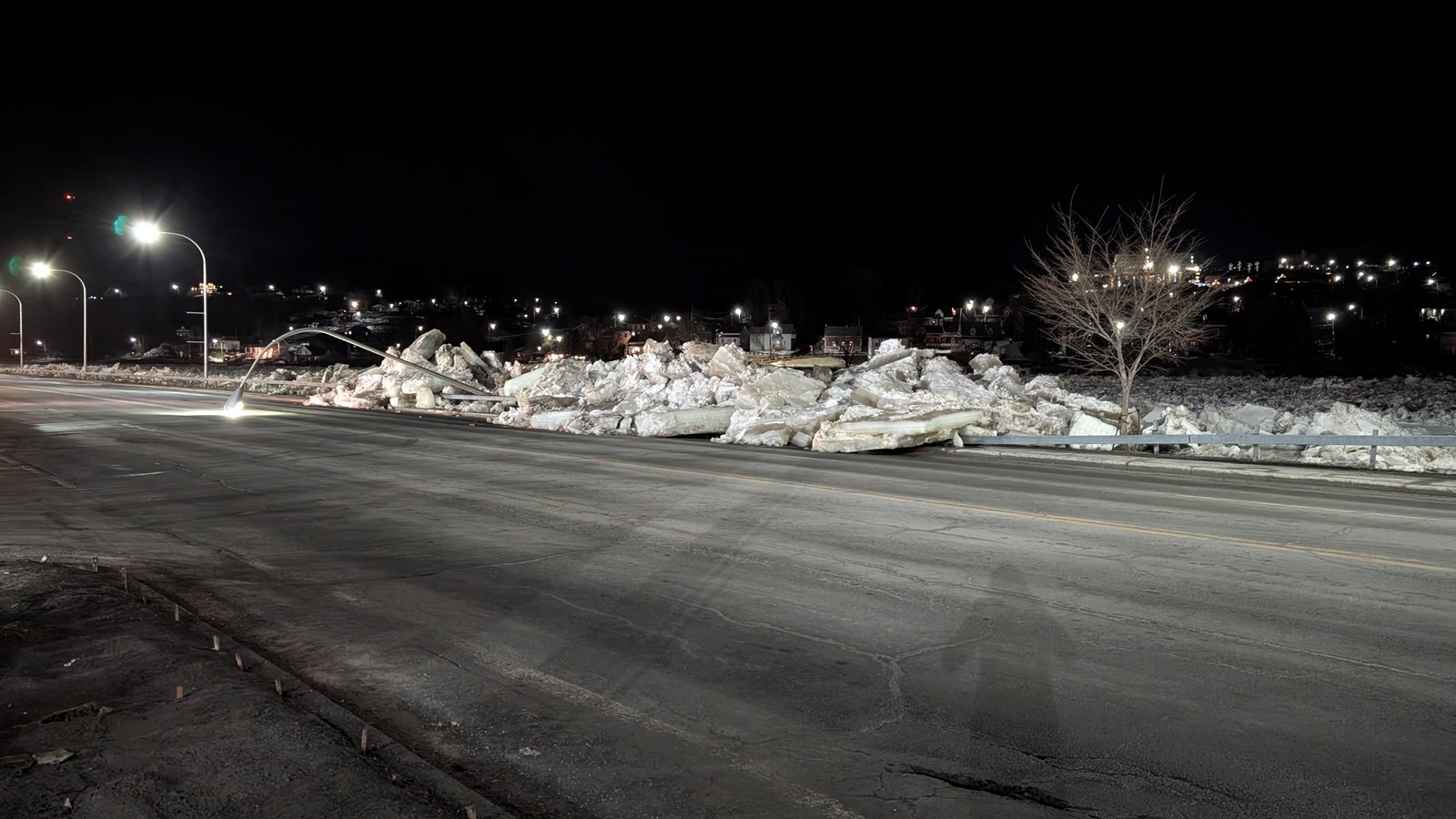 Mouvement des glaces: inondations à Beauceville