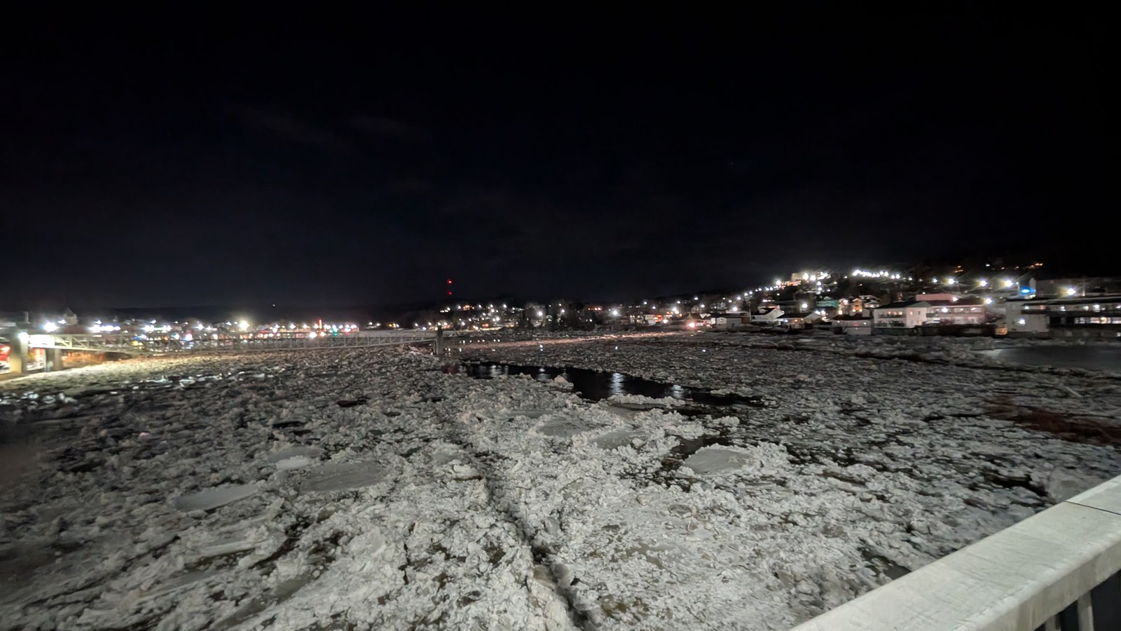 Mouvement des glaces: inondations à Beauceville