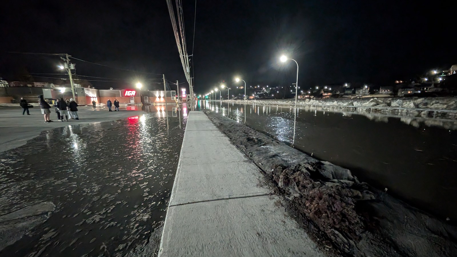 Mouvement des glaces: inondations à Beauceville