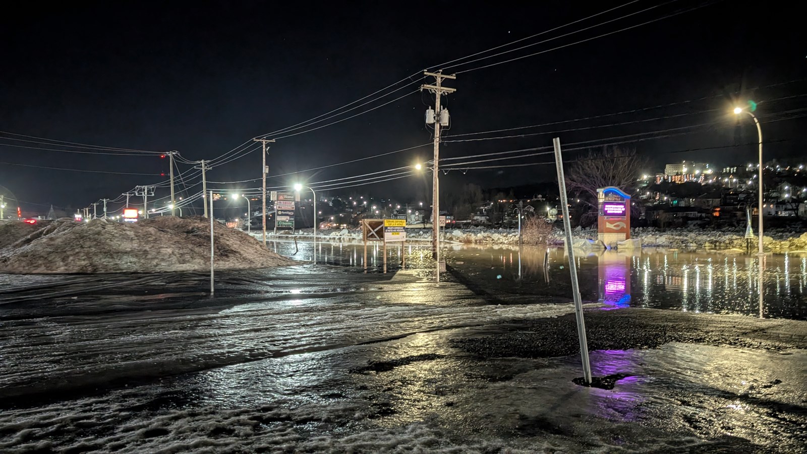 Mouvement des glaces: inondations à Beauceville