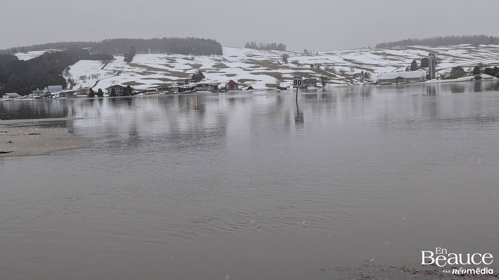 Beauceville et d’autres secteurs surveillent de près le niveau de la rivière