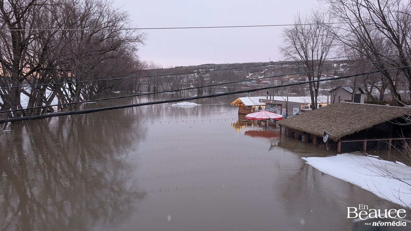 Beauceville et d’autres secteurs surveillent de près le niveau de la rivière