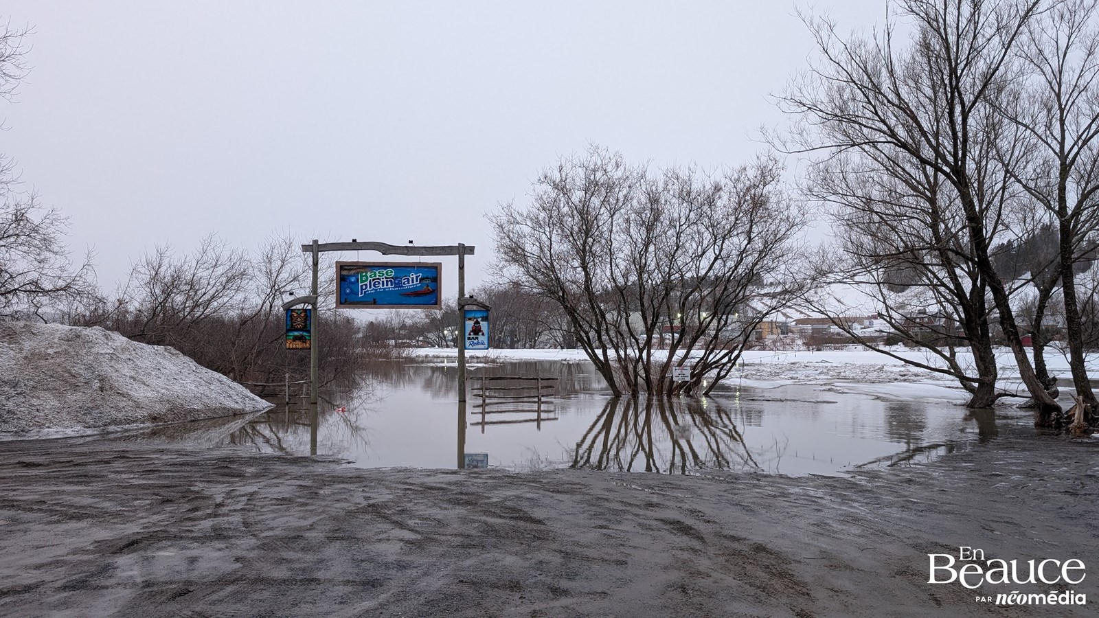 Beauceville et d’autres secteurs surveillent de près le niveau de la rivière