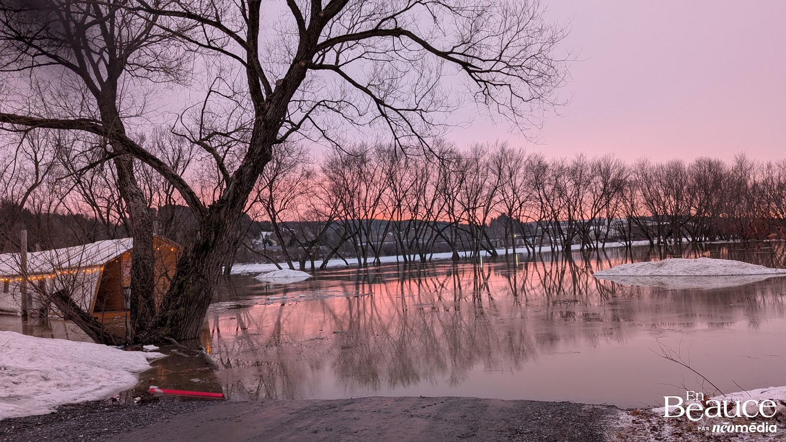 Beauceville et d’autres secteurs surveillent de près le niveau de la rivière