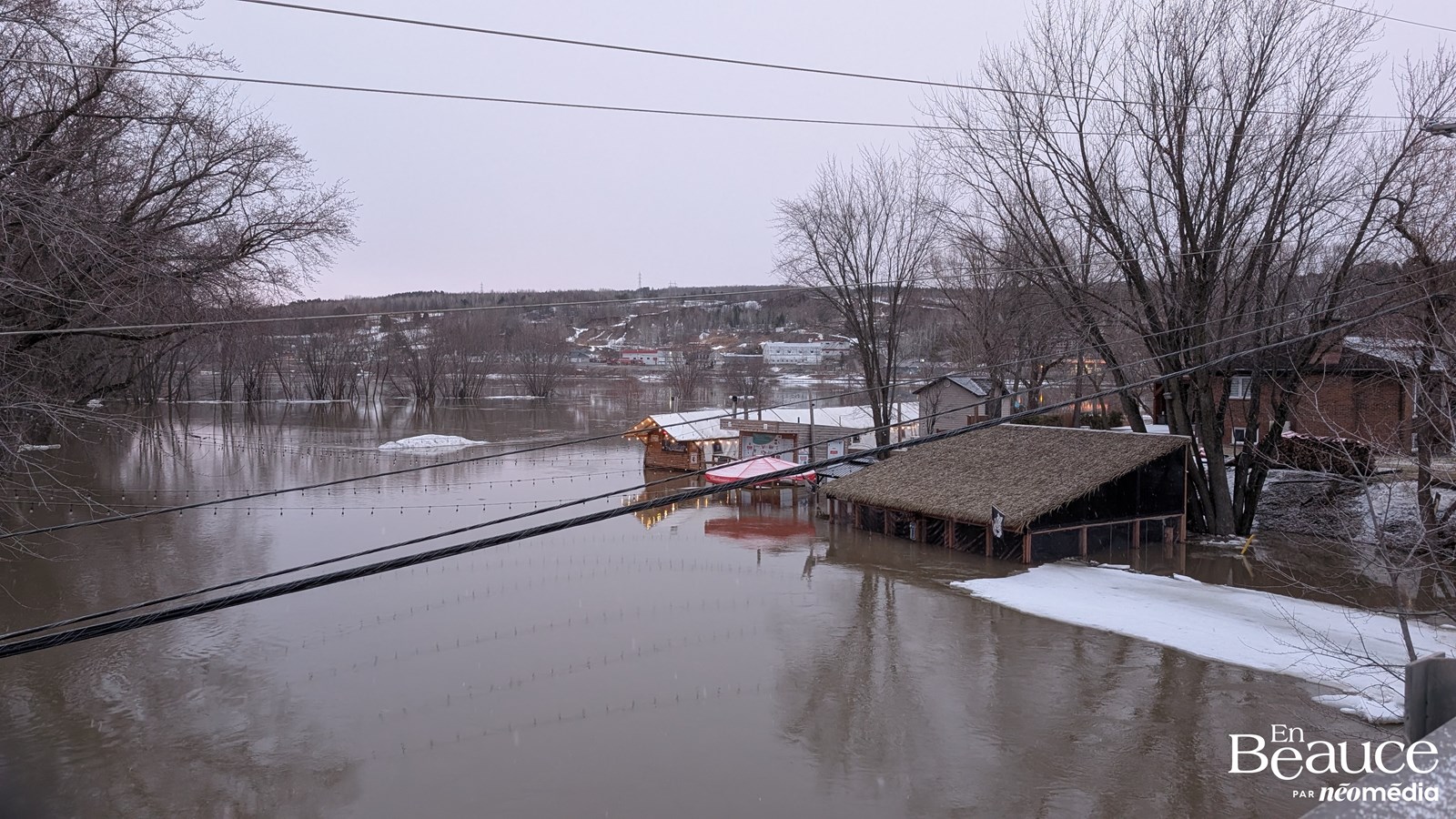 Beauceville et d’autres secteurs surveillent de près le niveau de la rivière