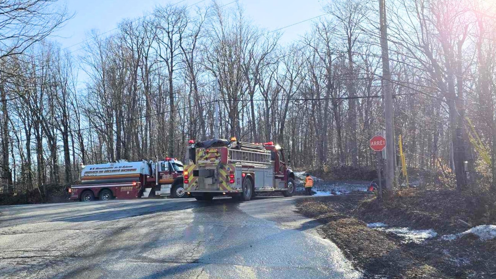 Feu mineur de cabane à sucre