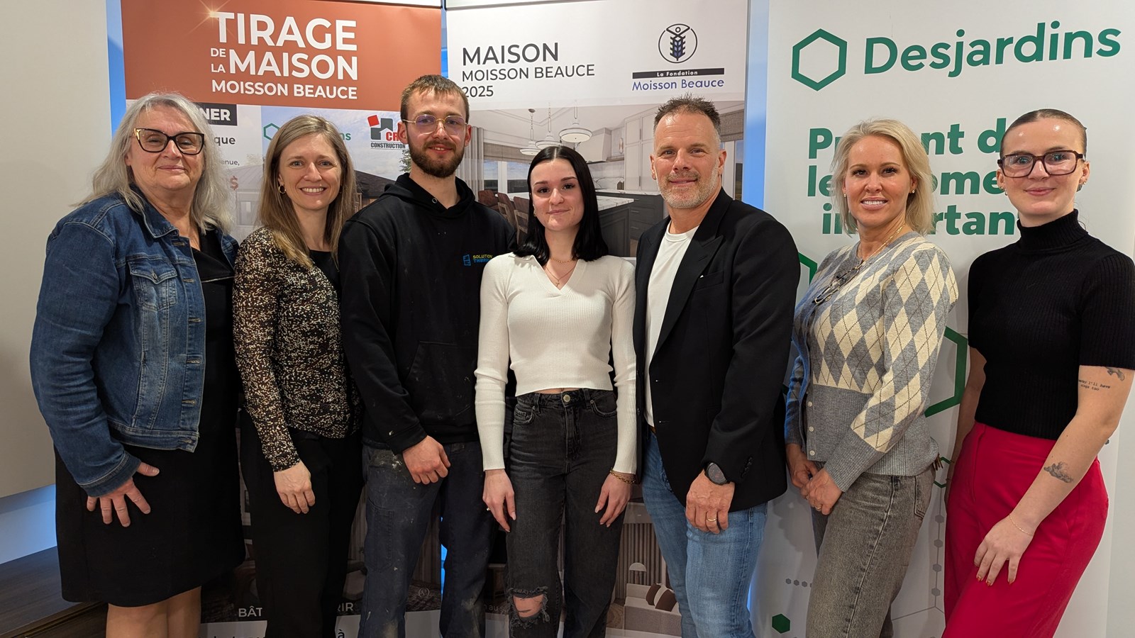 Un jeune couple remporte la Maison Moisson Beauce