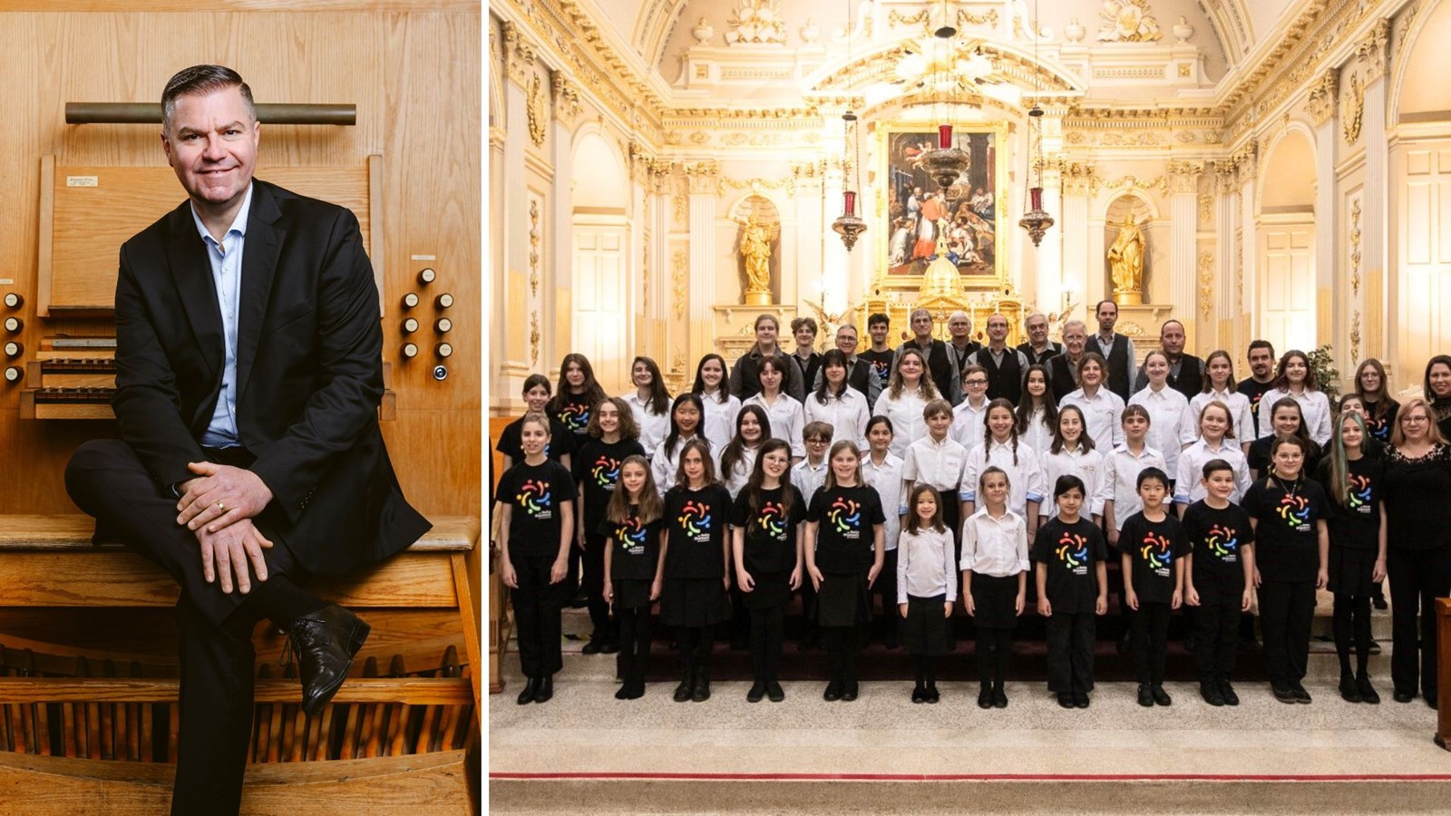 Le 1er juin, Les Petits Chanteurs de Charlesbourg seront accompagnés par l’organiste-titulaire Dominique Gagnon.