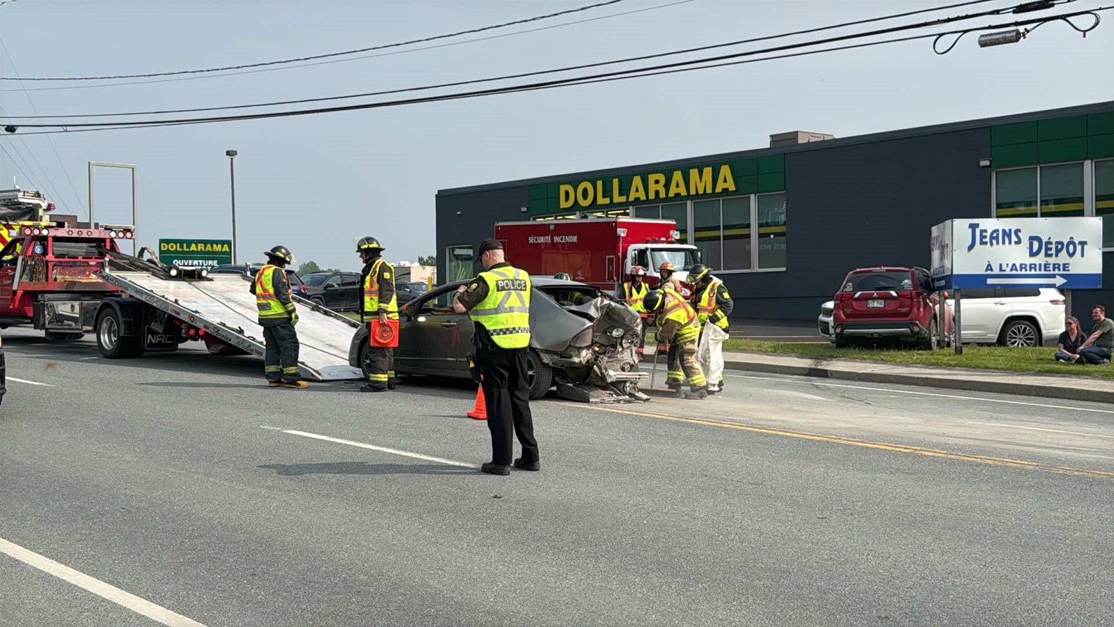 Accident à Saint-Georges