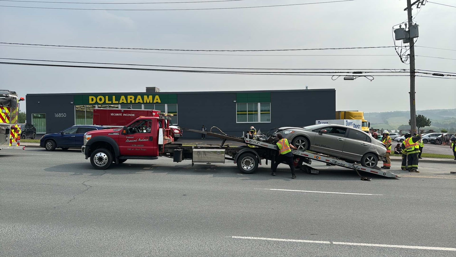 Accident à Saint-Georges