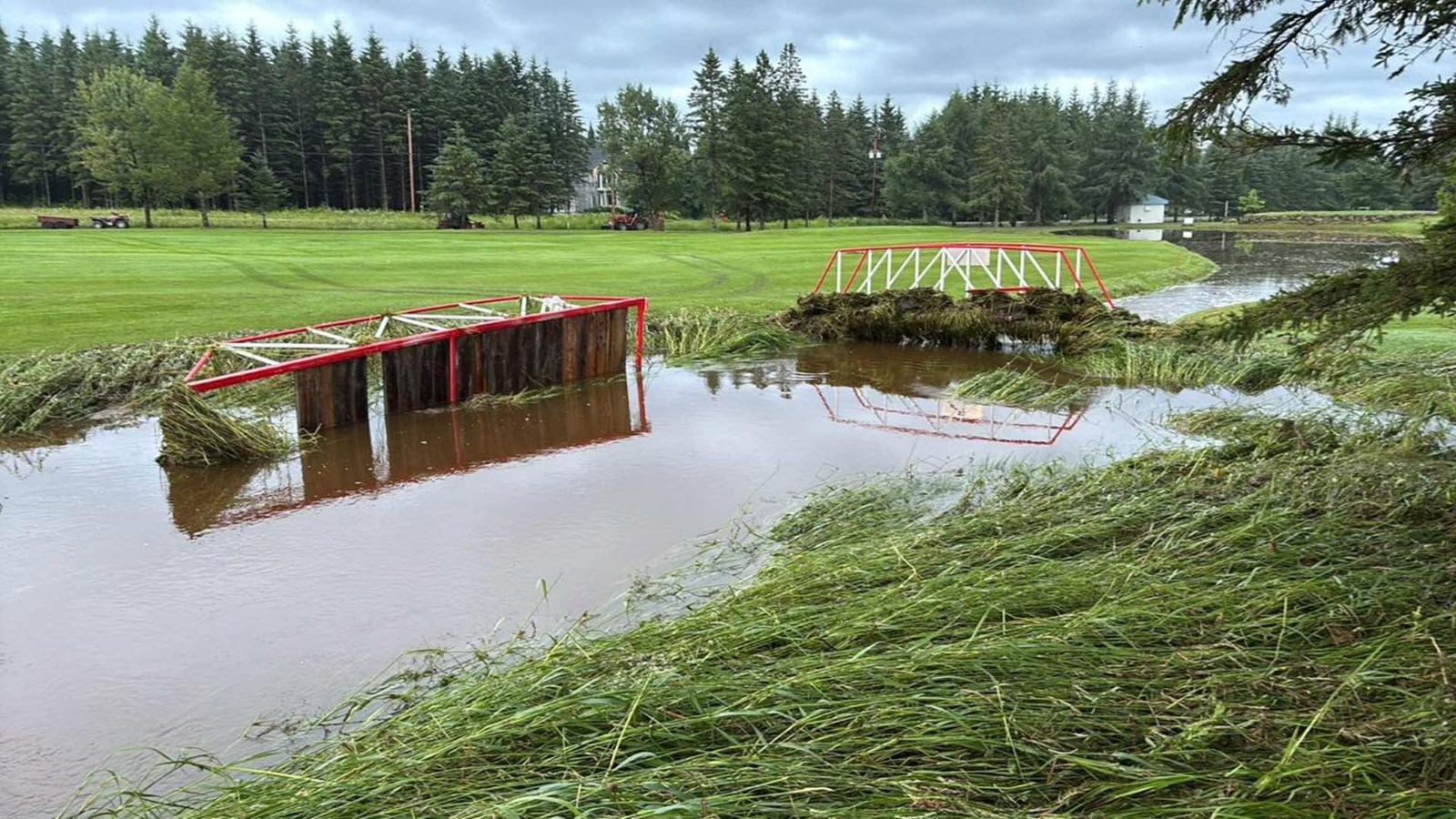 Dame Nature se déchaîne sur Lac-Etchemin