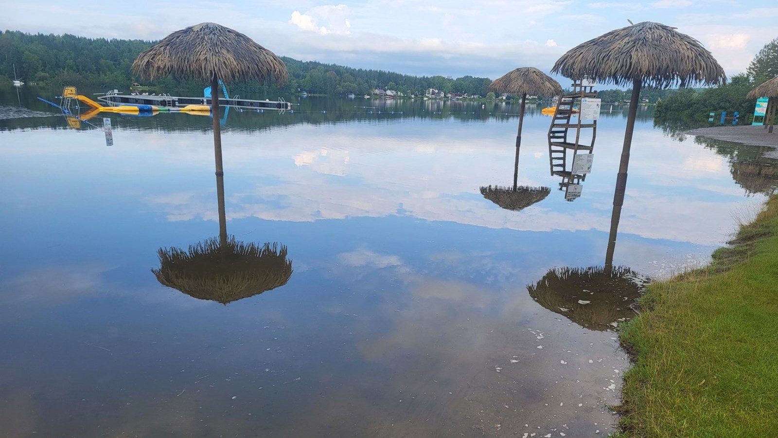 Dame Nature se déchaîne sur Lac-Etchemin