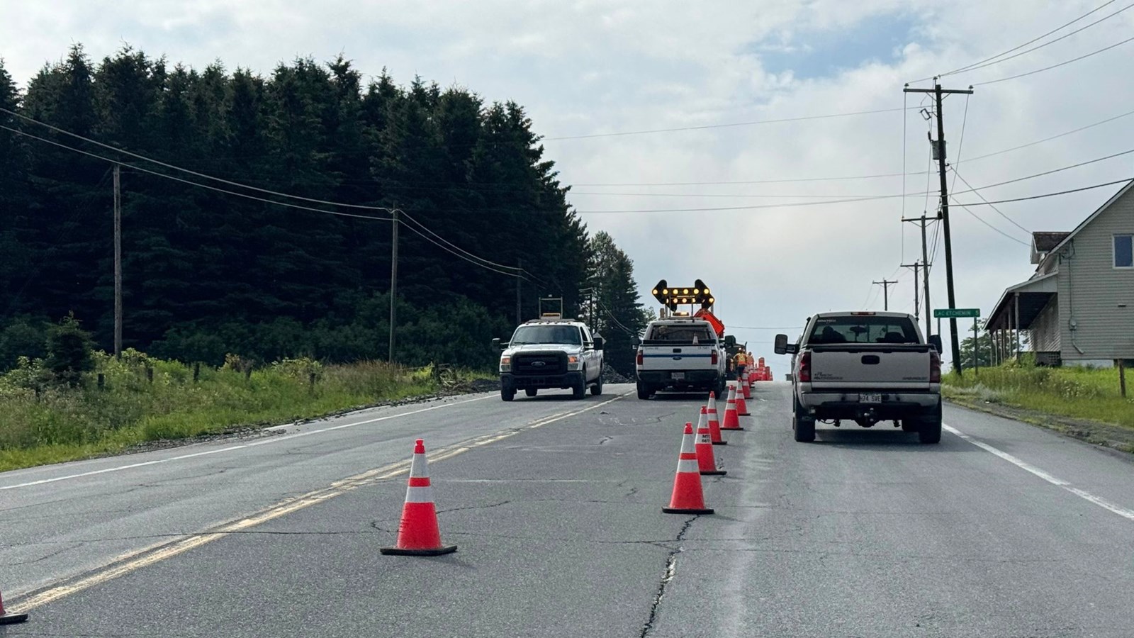 Circulation en alternance à l'entrée de Lac-Etchemin (Route 277)