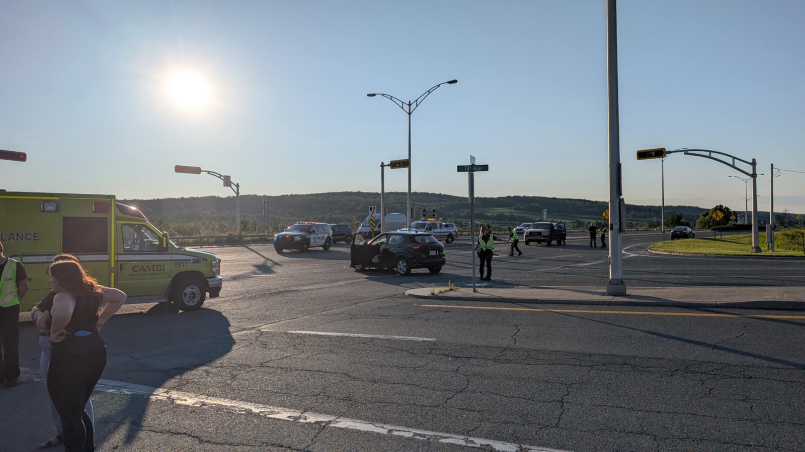 Un accident fait un blessé à Saint-Georges