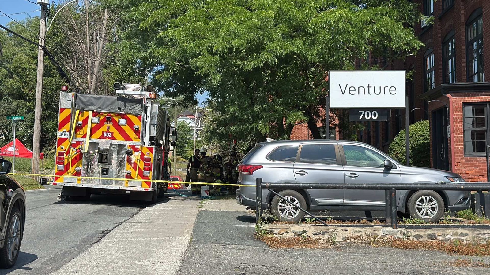 Saint-Georges: intervention des pompiers en cours chez Venture