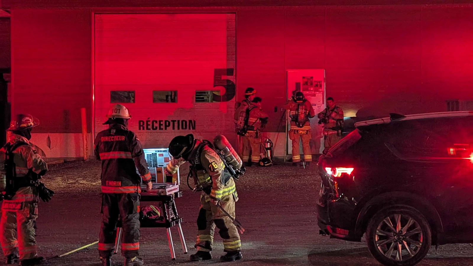 Début d'incendie dans les locaux de SI Tactic