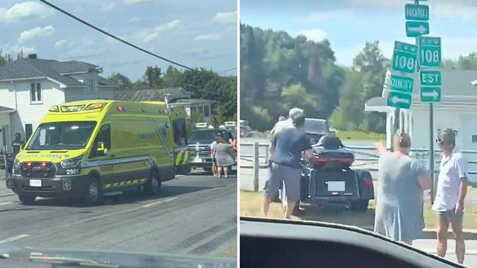 Accident mineur à La Guadeloupe