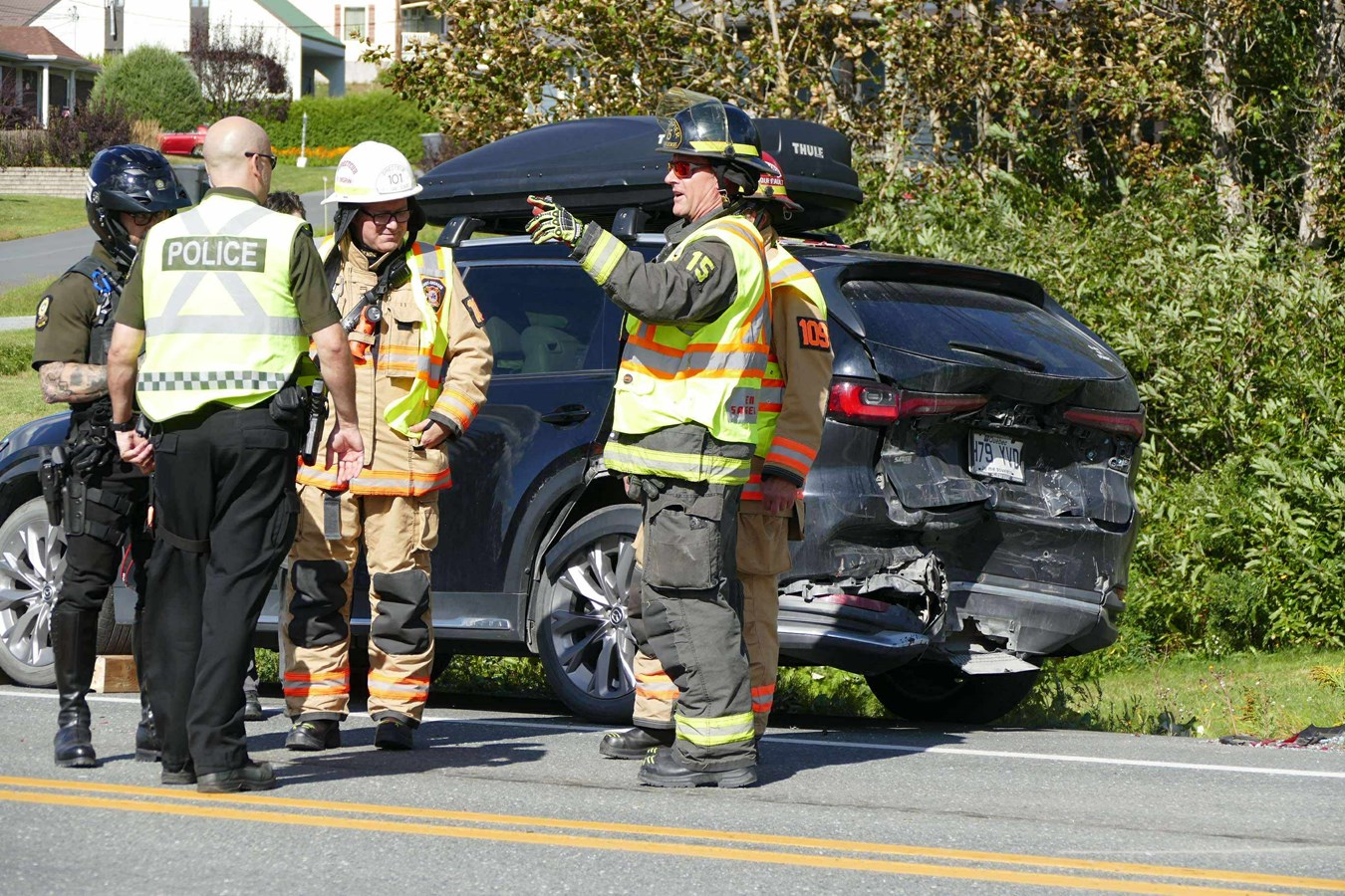 Accident à Notre-Dame-des-Pins: des blessés mineurs