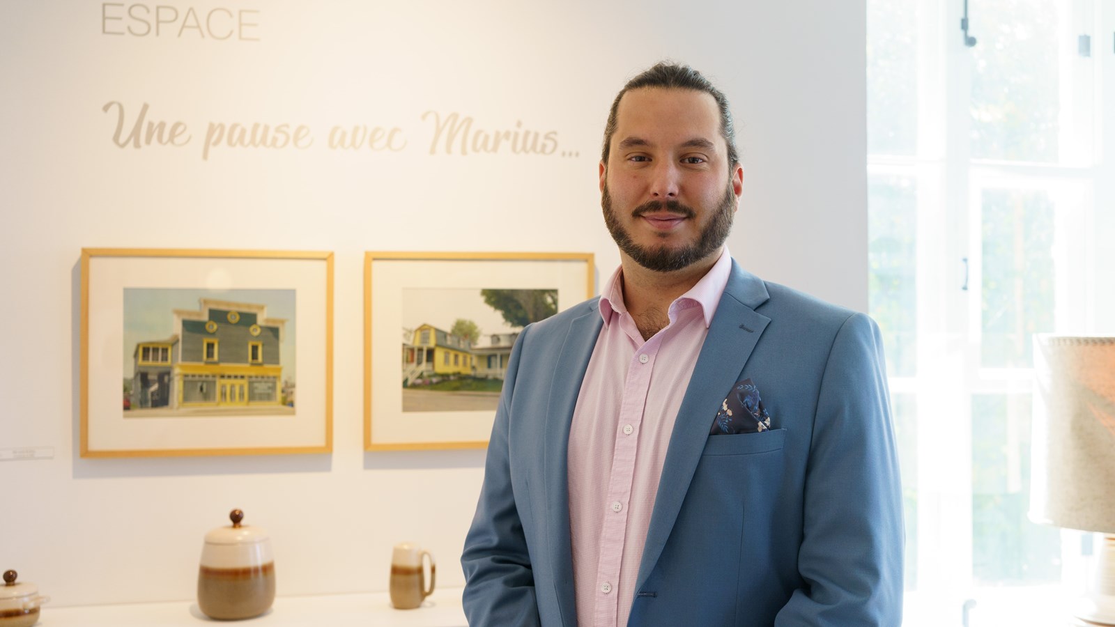 Jean-Sébastien Laliberté a des projets plein la tête pour le Marius B. Musée