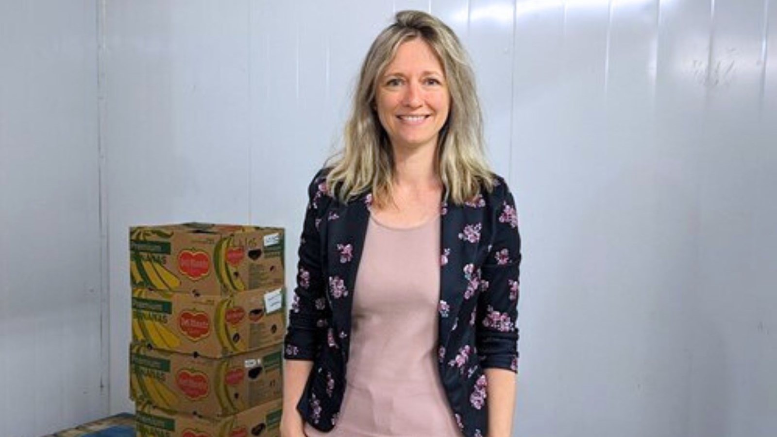 La directrice générale de la banque alimentaire Moisson Beauce, Marie Champagne.