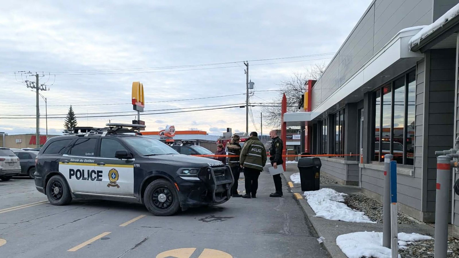 Piétonne heurtée au restaurant McDonald's du boulevard Lacroix