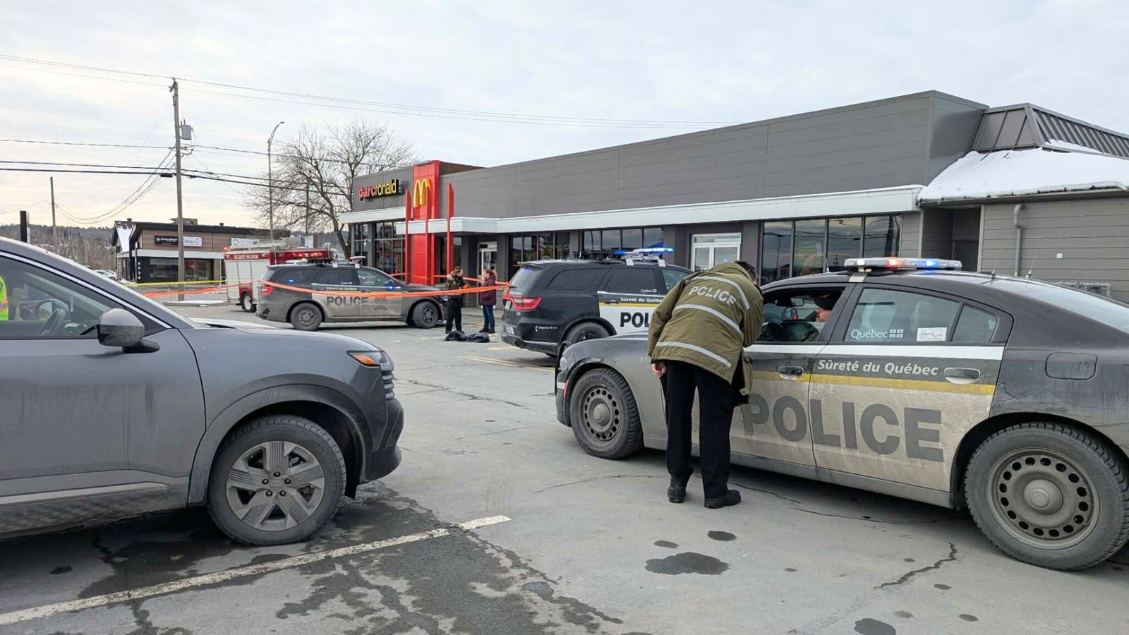 Piétonne heurtée au restaurant McDonald's du boulevard Lacroix