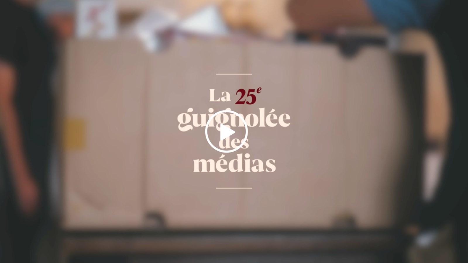 Lancement de la 25e Guignolée des médias
