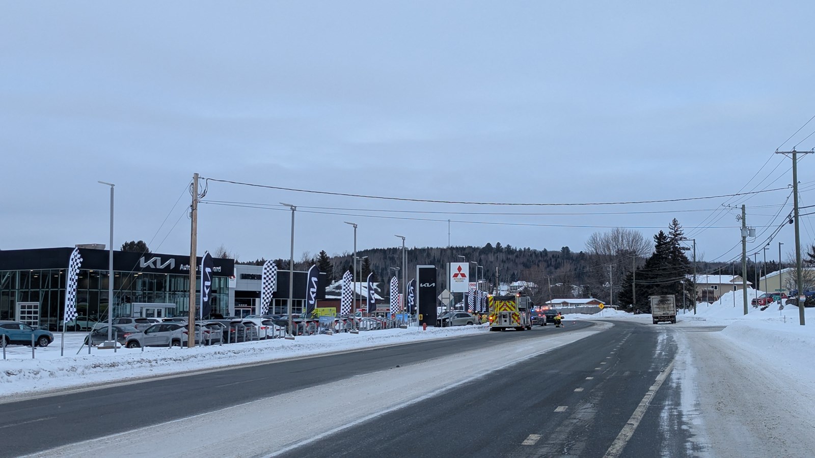 Accident à Notre-Dame-des-Pins: un blessé mineur