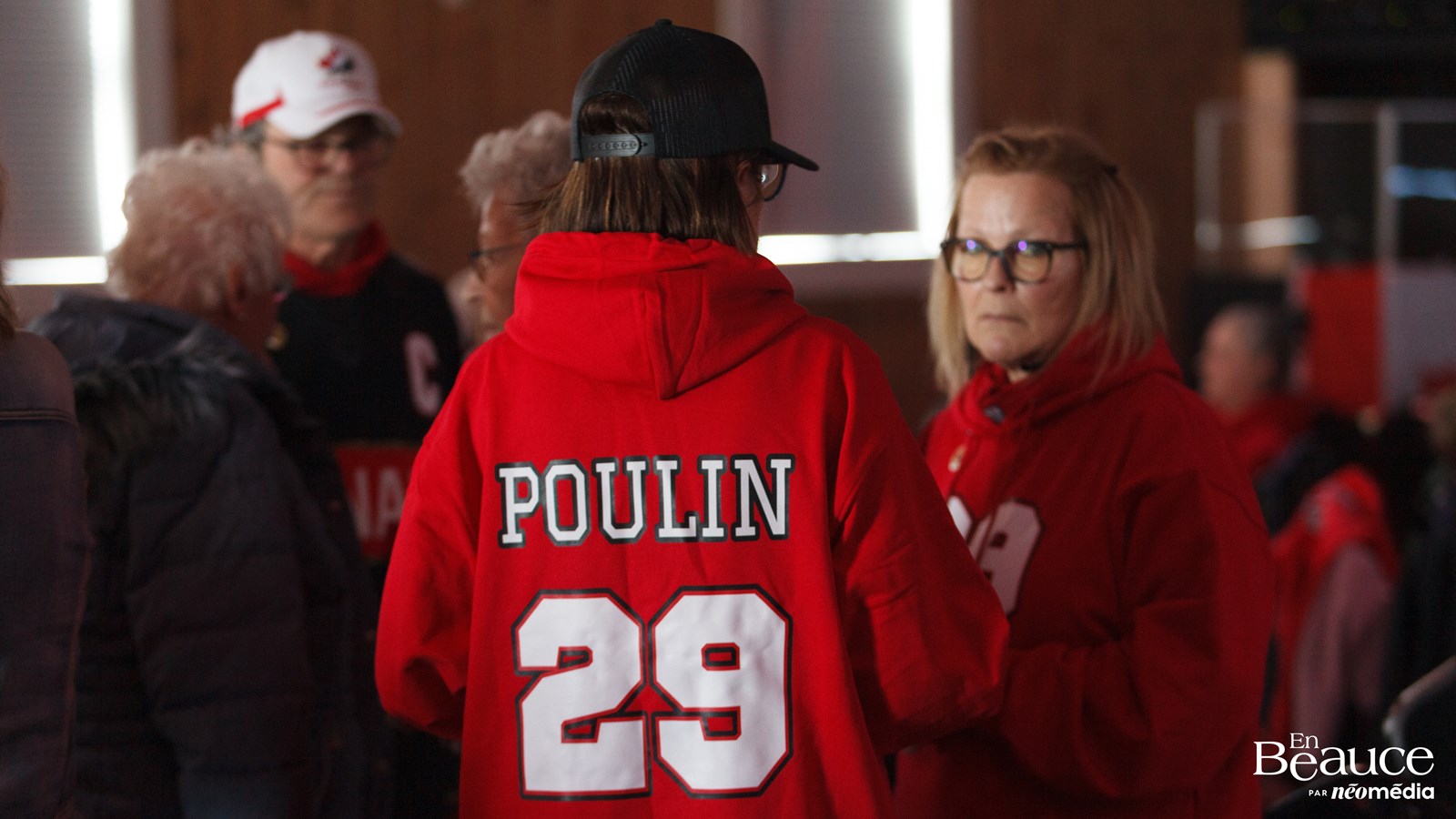 Revivez la finale des Jeux olympiques de Marie-Philip Poulin à Beauceville